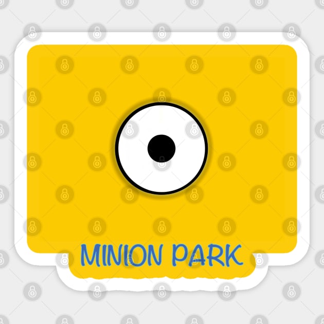 MINI YELLOW PARK Sticker by LuckYA